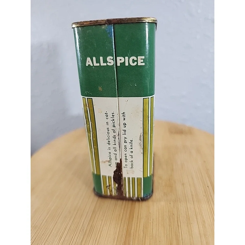 VINTAGE RAWLEIGHS ALLSPICE TIN RARE‎